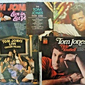 Tom Jones-Help Yourself, Fever Zone, Tom, Live-Las Vegas, Caesars Palace 5 LPs